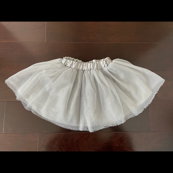Silver glitter tutu, toddler 1-4y - Picture 1 of 4
